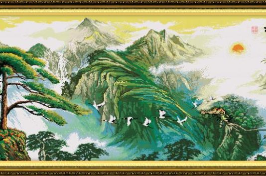 Ý Nghĩa tranh sơn dầu Tùng Hạc