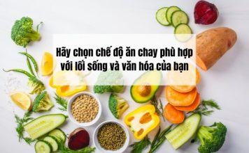 Chon che do an chay phu hop