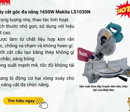 Máy cắt góc đa năng Makita LS1030N 1650W